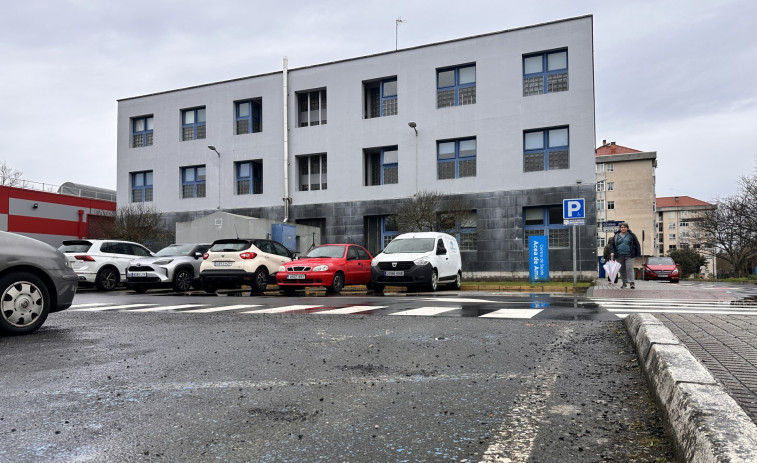 Culleredo denuncia que la obra del parking del centro de salud de Acea de Ama está inacabada