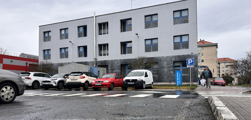 Culleredo denuncia que la obra del parking del centro de salud de Acea de Ama está inacabada