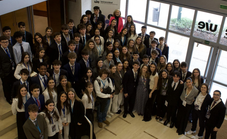 Los jóvenes debaten en A Coruña sobre el presente y el futuro de Europa