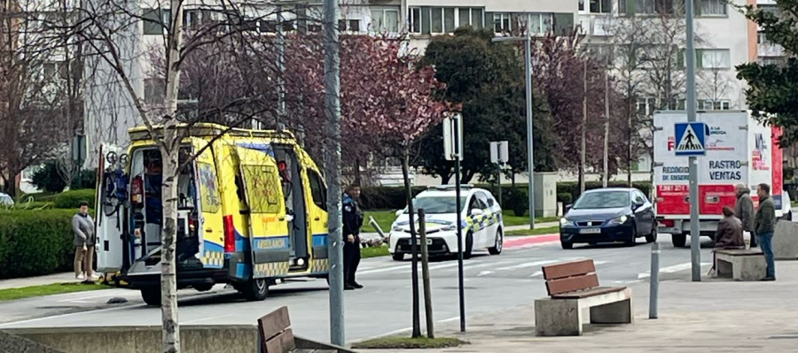 Herido grave un varón de 89 años atropellado en A Coruña