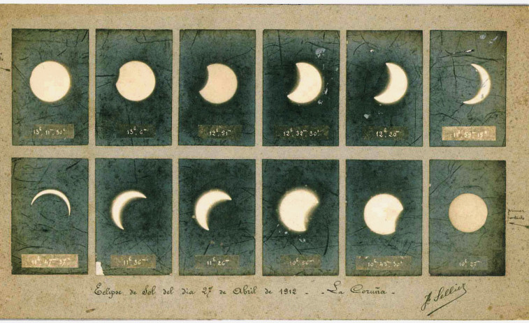 Una Luna de sangre y  un eclipse parcial de Sol, antesala del evento astronómico del siglo en A Coruña