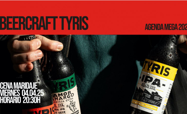 MEGA celebra su primera sesión #Beercraft del año de la mano de la cervecera artesana Tyris