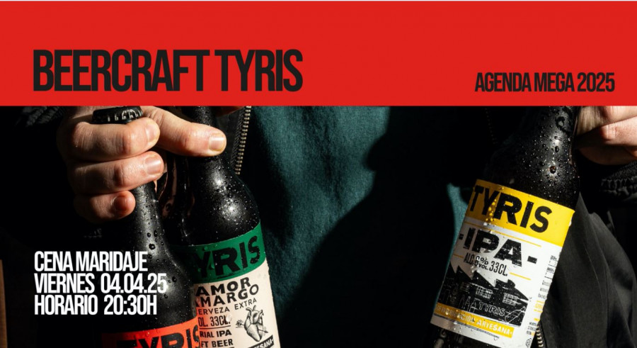 MEGA celebra su primera sesión #Beercraft del año de la mano de la cervecera artesana Tyris