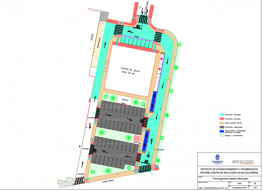 Culleredo insta a la Xunta a rectificar y completar la obra del centro de salud