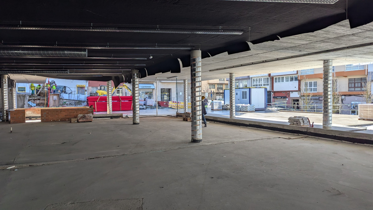 Obras en el mercado de Monte Alto (1)