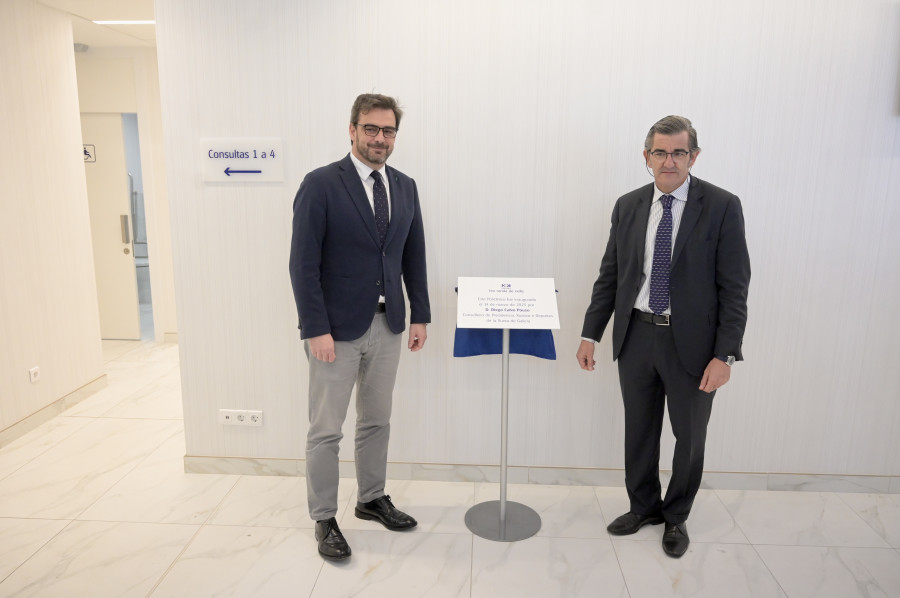 Diego Calvo y Juan Abarca inauguran en A Coruña el nuevo Policlínico HM Ronda de Nelle