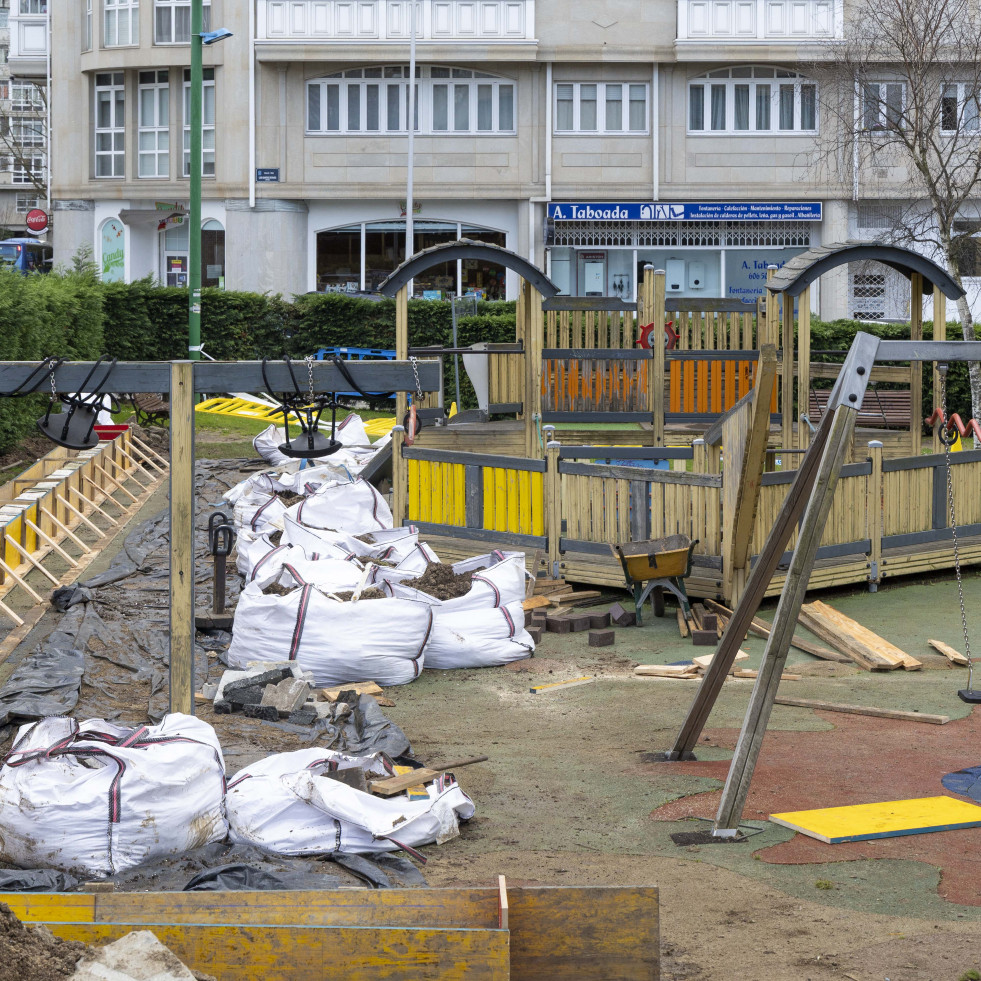 A Coruña mejorará el parque infantil de Sebastián Martínez Risco, en Matogrande