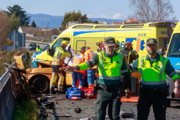 Accidente en Cambados