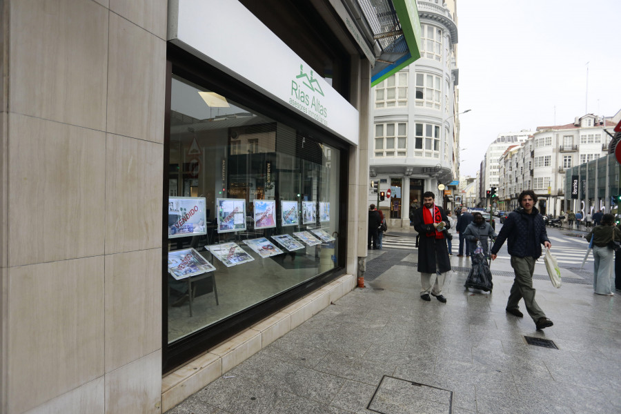 Comprar un piso en A Coruña requiere más de seis años de ingresos familiares