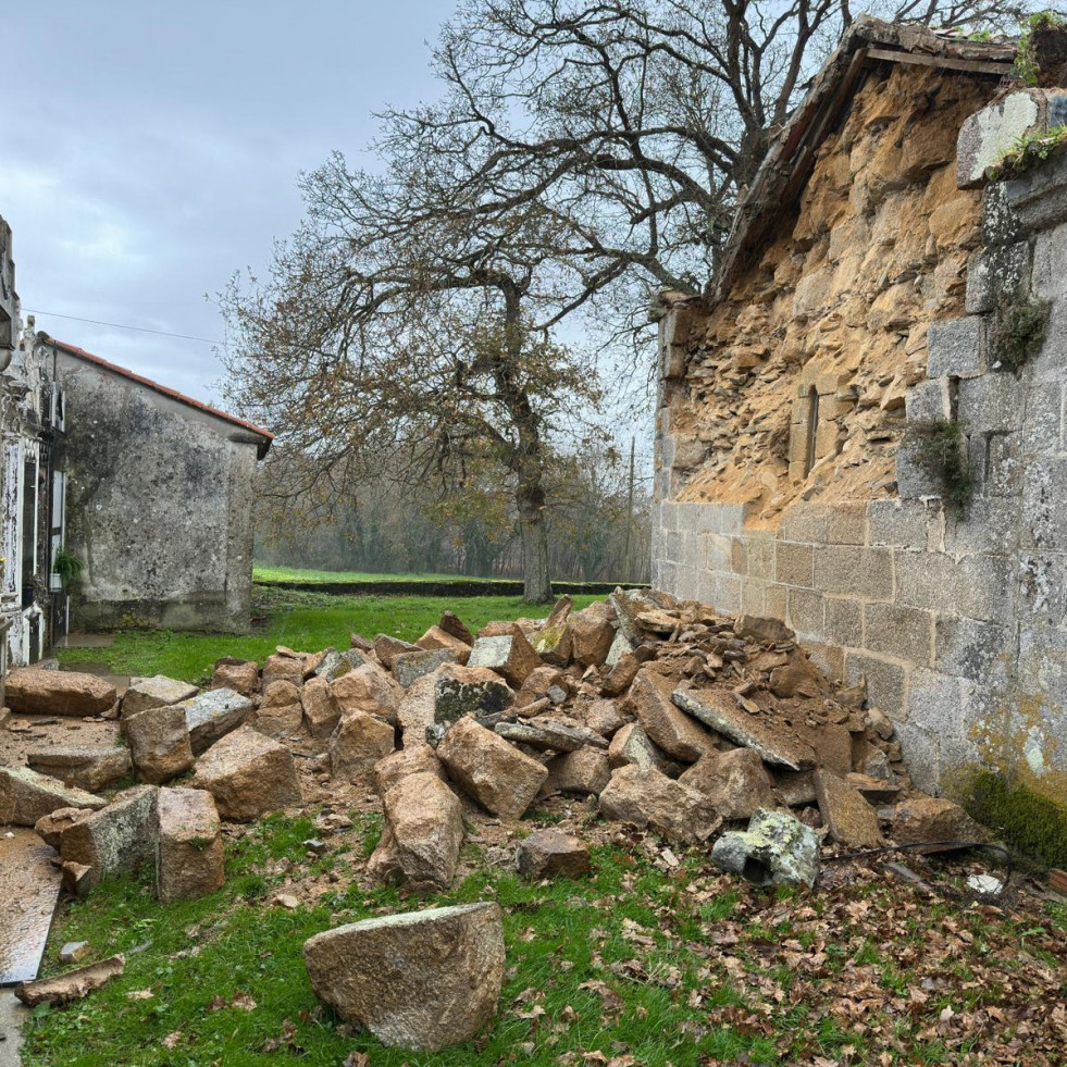 La reconstrucción del muro de Tiobre se realizará “cuanto antes” y costará casi 42.000 euros