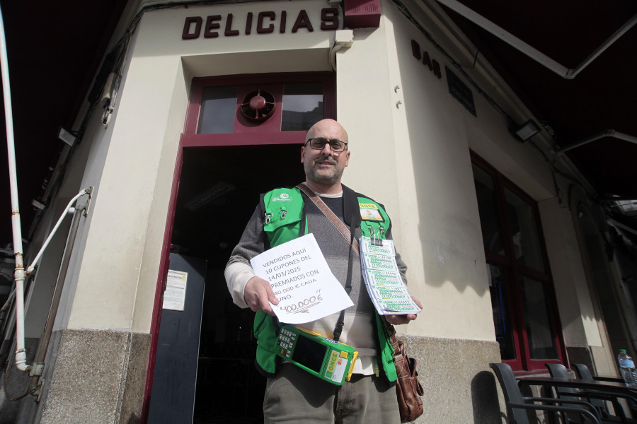 “Siempre tienes la ilusión de que tus clientes ganen algo": Iván Cotelo, el vendedor del Cuponazo de la ONCE que repartió 400.000 euros