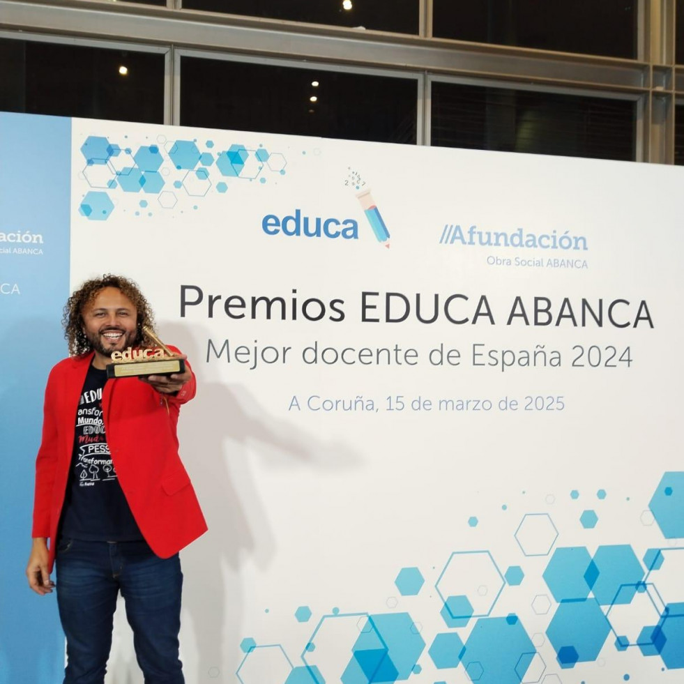 El profesor de la UDC Jakson Soares, séptimo mejor docente universitario de España