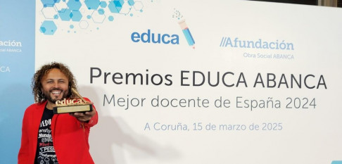 El profesor de la UDC Jakson Soares, séptimo mejor docente universitario de España